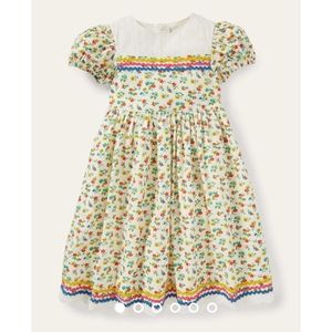 Mini Boden Ric Rac Woven Dress